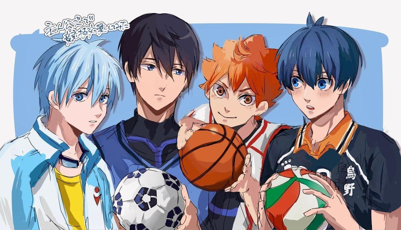 Haikyuu, Blue Lock and sports anime