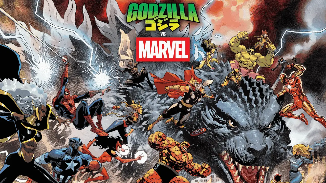 Godzilla vs. Marvel Heroes Crossover Series Kicks Off with Fantastic Four One-Shot